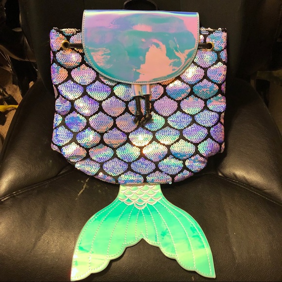 Mermaid backpack rave costume festival Ariel edc - Picture 3 of 8